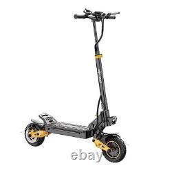 Electric Scooter Dual SUSPENSION & BRAKES 37MPH 10'' Folding For Adult E-Scooter