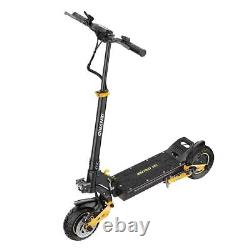 Electric Scooter Dual SUSPENSION & BRAKES 37MPH 10'' Folding For Adult E-Scooter