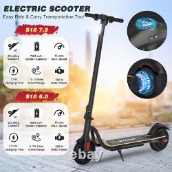 Electric Scooter Long Range Folding Adult Kids Kick Escooter Safe Urban Commuter