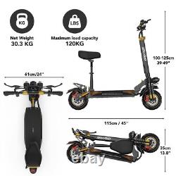 Electric Scooter Long Range Folding Kick E-scooter Safe Urban Commuter Adult USA