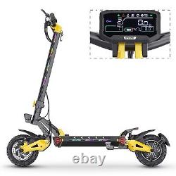 Electric Scooter for Adult 24OOW 43Miles 37MPH 11-Inch Off-Road City E-Scooter