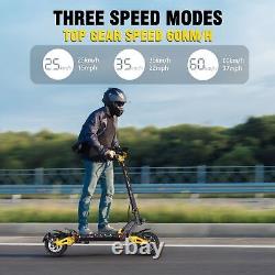 Electric Scooter for Adult 24OOW 43Miles 37MPH 11-Inch Off-Road City E-Scooter