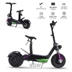 Electric Scooter for Adults 1500W Portable Foldable Commuter Bikes with Seat