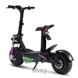 Electric Scooter for Adults 1500W Portable Foldable Commuter Bikes with Seat