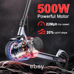 Electric Scooter for Adults Commute, Max 30 Miles Long Ranges Portable Foldable