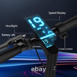 Electric Scooter for Adults Commute, Max 30 Miles Long Ranges Portable Foldable