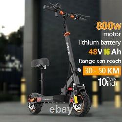 Electric Scooters 800W Motor Adults Folding E-Scooter 48V 16AH Long Rang Battery