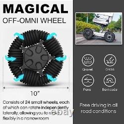 Electric Wheelchair for Adults 360° Automatic Folding Portable Mobility Scooter