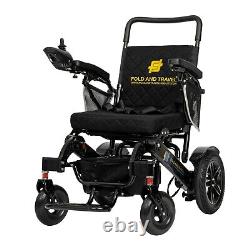 FOLD and TRAVEL Portable Heavy Duty Folding Electric Power Wheelchair for Adults