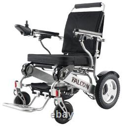 Falcon Reclining Back Folding Electric Wheelchair portable lightweight