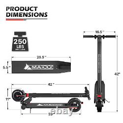 Foldable Adult 30km/h Electric Scooter Portable Lightweight Safe Urban Commuter