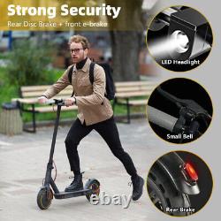 Foldable Electric Scooter For Adult with 8.5 inch Tires 350W Motor 19mph + APP