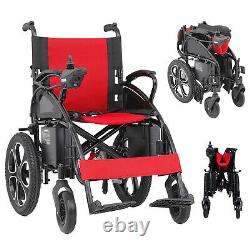 Foldable Folding Electric Power Wheelchair All Terrain Mobility Scooter Portable