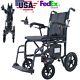 Foldable Portable Electric Lightweight Travel Wheelchair Powerchair All Terrain