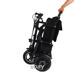 Folding Electric Mobility Scooter Lightweight Portable Travel Scooter 3 Wheel 2