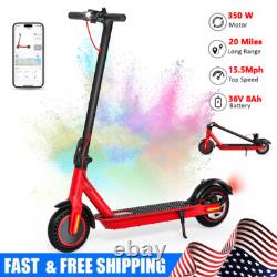 Folding Electric Scooter 15.5MPH 350W Motor Adult Commuter E-Scooter APP Control