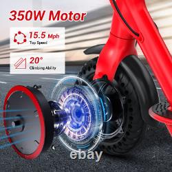 Folding Electric Scooter 15.5MPH 350W Motor Adult Commuter E-Scooter APP Control