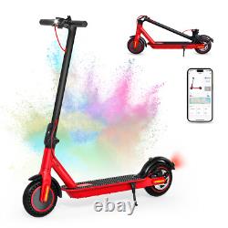 Folding Electric Scooter 15.5MPH 350W Motor Adult Commuter E-Scooter APP Control