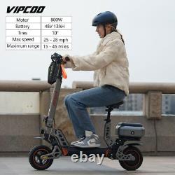 Folding Electric Scooter Adults 700W E-Scooter Long Range 28MPH Urban Commuter