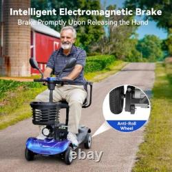 Folding Mobility Scooter for Adult Powered Mobility Scooter All Terrain 12V20AH