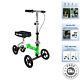 Go Compact Knee Scooter Ideal For Indoor & Outdoor Use, Light Green & White