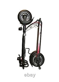 Glion DollyXL Folding Portable Adult Electric Scooter 10 Wheels 18 MPH Top S