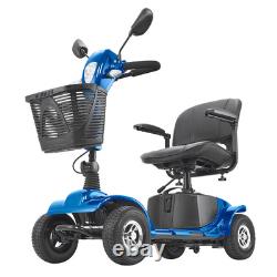 Heavy-Duty 4 Wheel Mobility Scooter for Seniors 12 Mile Long Range 265LBS