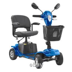 Heavy-Duty 4 Wheel Mobility Scooter for Seniors 12 Mile Long Range 265LBS