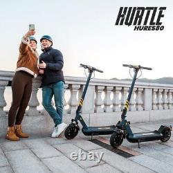 Hurtle 10 Foldable Electric Scooter-Pneumatic Tire Foldable for Adults