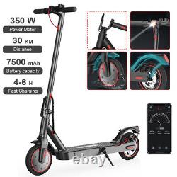 IScooter i9 Electric Scooter Adults 350W Motor Long Range 30KM E-scooter With App