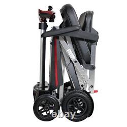 Lightweight Travel Mobility Scooter Foldable 4 Wheels 9.32miles 275 lb Capatity