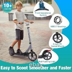 Lightweight Urban Scooter for Kids & Teens 4 Adjustable Heights, 220lbs Limit