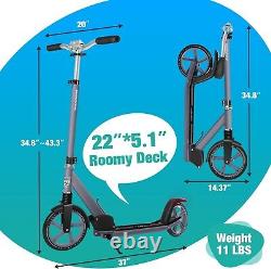 Lightweight Urban Scooter for Kids & Teens 4 Adjustable Heights, 220lbs Limit