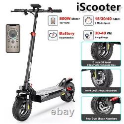 Lowest Price 800W Folding Electric Scooters Off-Road 25Mph 3 Speeds 40Km Range