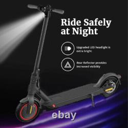 Luxury Portable 600W 35KM/H Electric Scooter 30km Adult Fold Travel Bike Yellow