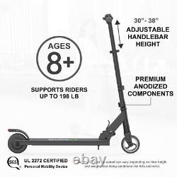 MEGAWHEELS Electric Scooter, Fits Kids & Teens, Foldable & Portable, Kick E-Scooter