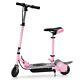 Maxtra Kids Folding Electric Scooter Teen Portable Removeable Seat Commuter Pink
