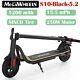 Megawheels S10 Portable Electric Kick Scooter Black Foldable 15.5mph Lightweight