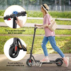 Megawheels S10 Portable Electric Kick Scooter Black Foldable 15.5Mph Lightweight