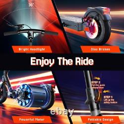 NEW 10 in Electric Scooter Peak 600W 10.4AH Portable Folding E-Scooter for Adult