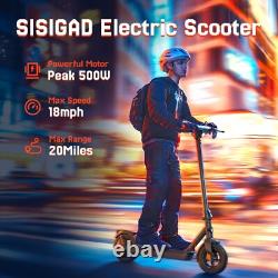 NEW 10 in Electric Scooter Peak 600W 10.4AH Portable Folding E-Scooter for Adult