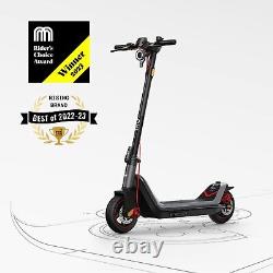 NIU KQi3 Max Electric Scooter, Portable, Folding, 450W Power, 40 Miles Long