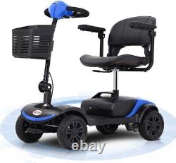 New Metro Mobility M1 Lite Blue Folding Mobility Scooter Certified with Warranty