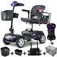 Outdoor Portable 300w 4-wheel Power Electric Scooter For Seniors Adults Travel