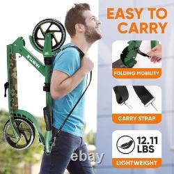 Portable 2-Wheel Kick Scooter with Adjustable Handlebar Perfect for All Ages