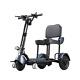 Portable 3-wheel Folding Electric Mobility Scooter Dbl Motor Lightweight Scooter