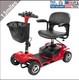 Portable 4-wheel Mobility Scooter 13 Mile Range 330lbs &anti-rollover Tilt Wheel