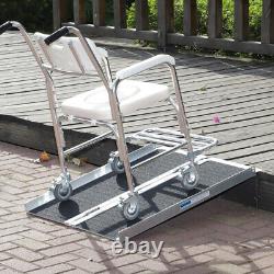 Portable 6ft Folding Aluminum Wheelchair Scooter Ramps
