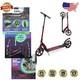 Portable Adjustable Height Scooter With Large 9-inch Wheels Perfect Gift Idea