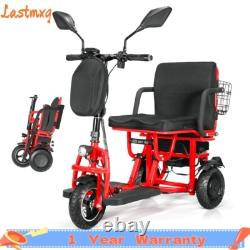 Portable Double Motor 700W 3-Wheels Folding Electric Power Mobility Scooter
